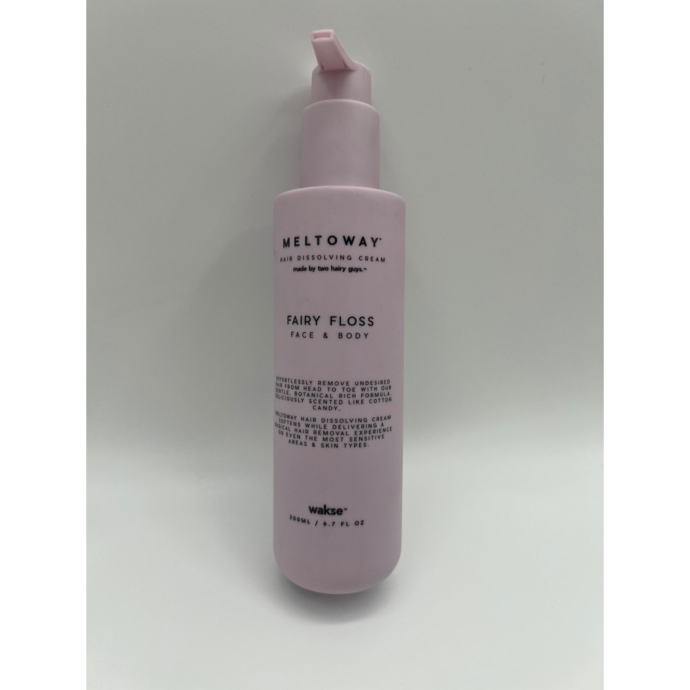 Wakse Meltoway Fairy Floss Hair Dissolving Cream Face and Body 200ml 6.7 fl oz